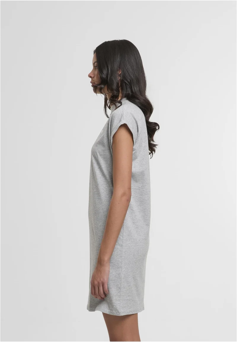 MT Heart EMB Ladies Turtle Extended Shoulder Dress