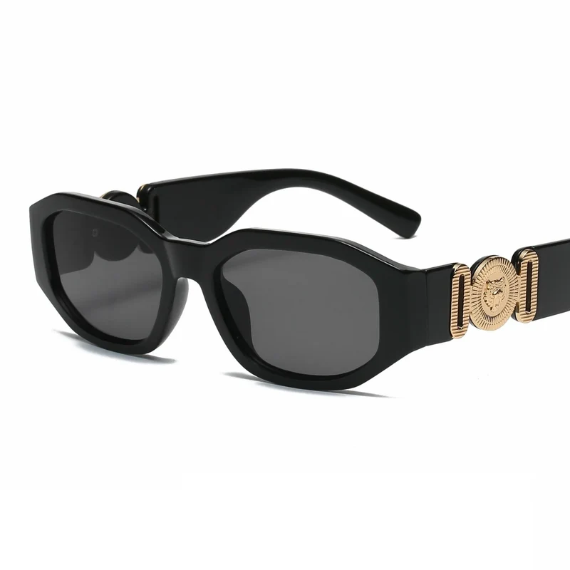 Fashion Sonnenbrille Luxus Damen Herren rechteckige quadratische Brille Vintage