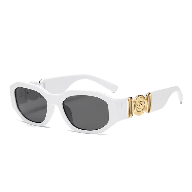 Fashion Sonnenbrille Luxus Damen Herren rechteckige quadratische Brille Vintage