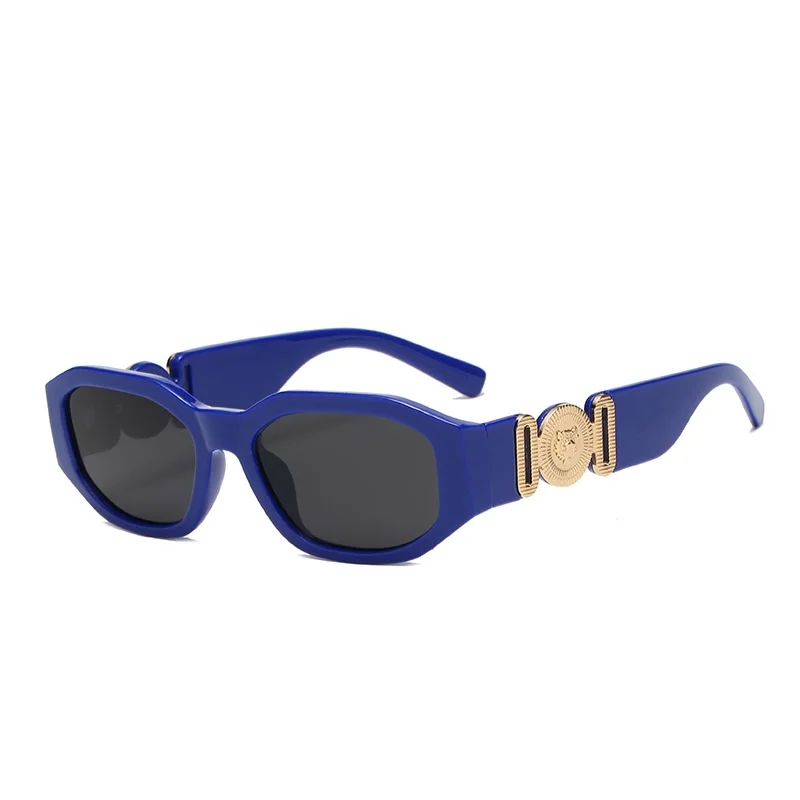 Fashion Sonnenbrille Luxus Damen Herren rechteckige quadratische Brille Vintage
