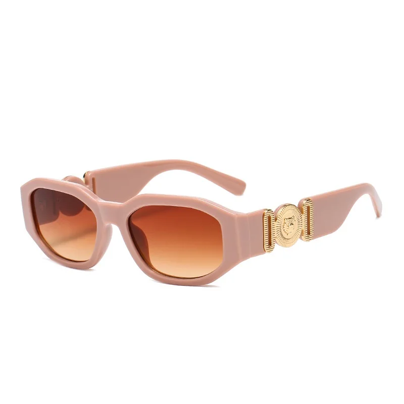 Fashion Sonnenbrille Luxus Damen Herren rechteckige quadratische Brille Vintage