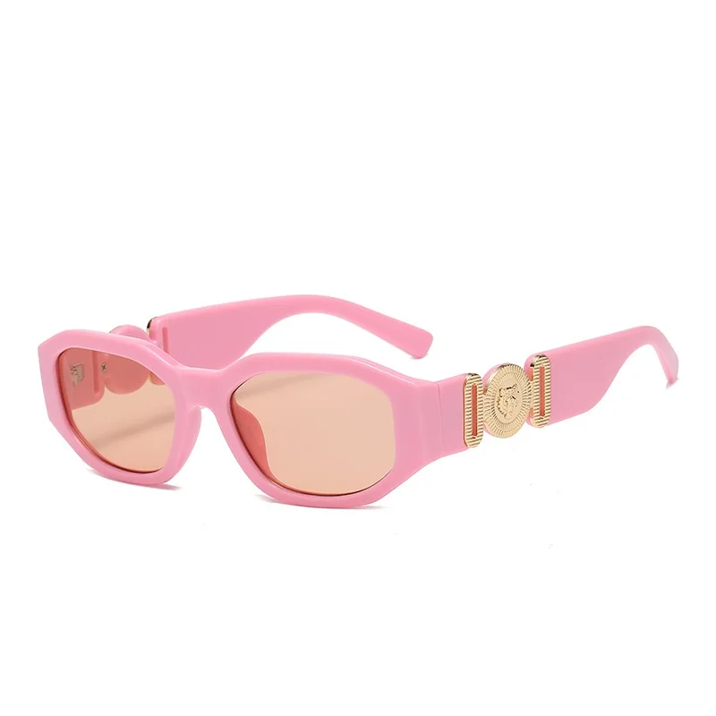 Fashion Sonnenbrille Luxus Damen Herren rechteckige quadratische Brille Vintage