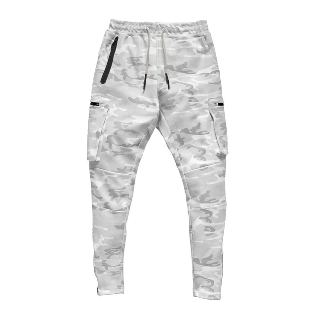 Herren Sporthose Jogger Jogginghose Sweatpants Trainingshose Cargo Hose mit Zip