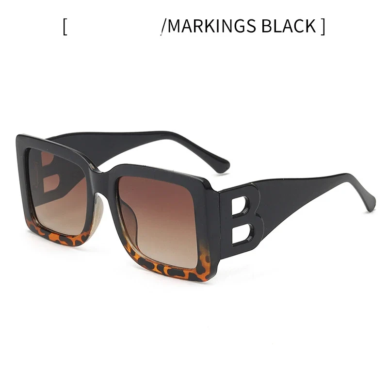 Designer Luxus Brille Sonnenbrille Damen Quadratische Übergröße Gläser Vintage