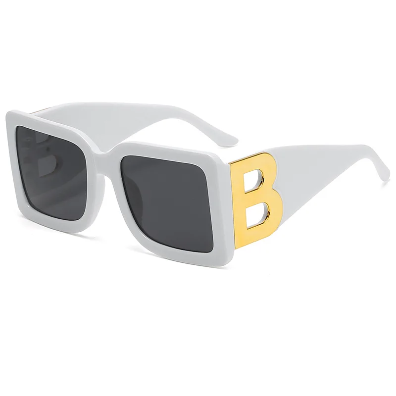 Designer Luxus Brille Sonnenbrille Damen Quadratische Übergröße Gläser Vintage