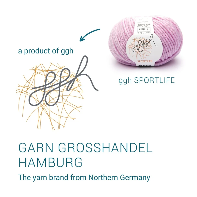 ggh Sportlife | Schurwolle | 80m/50g | 005 - Rosa