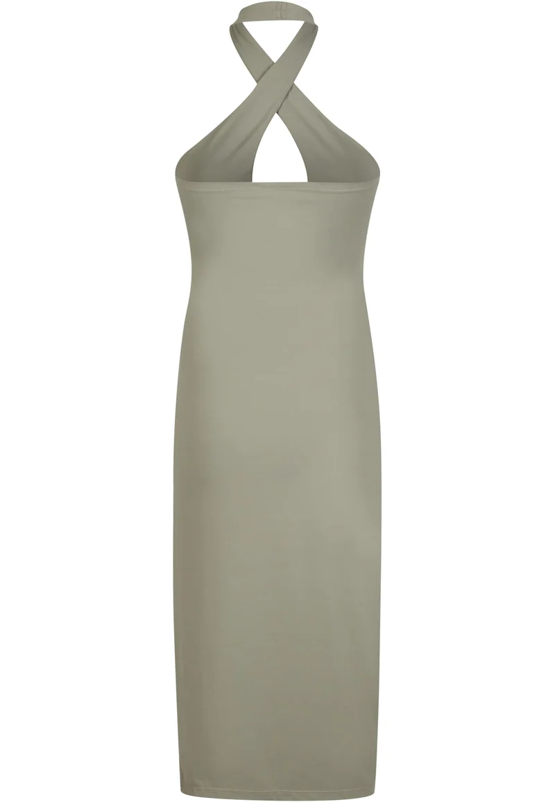 UC Crossed Neckholder Dress