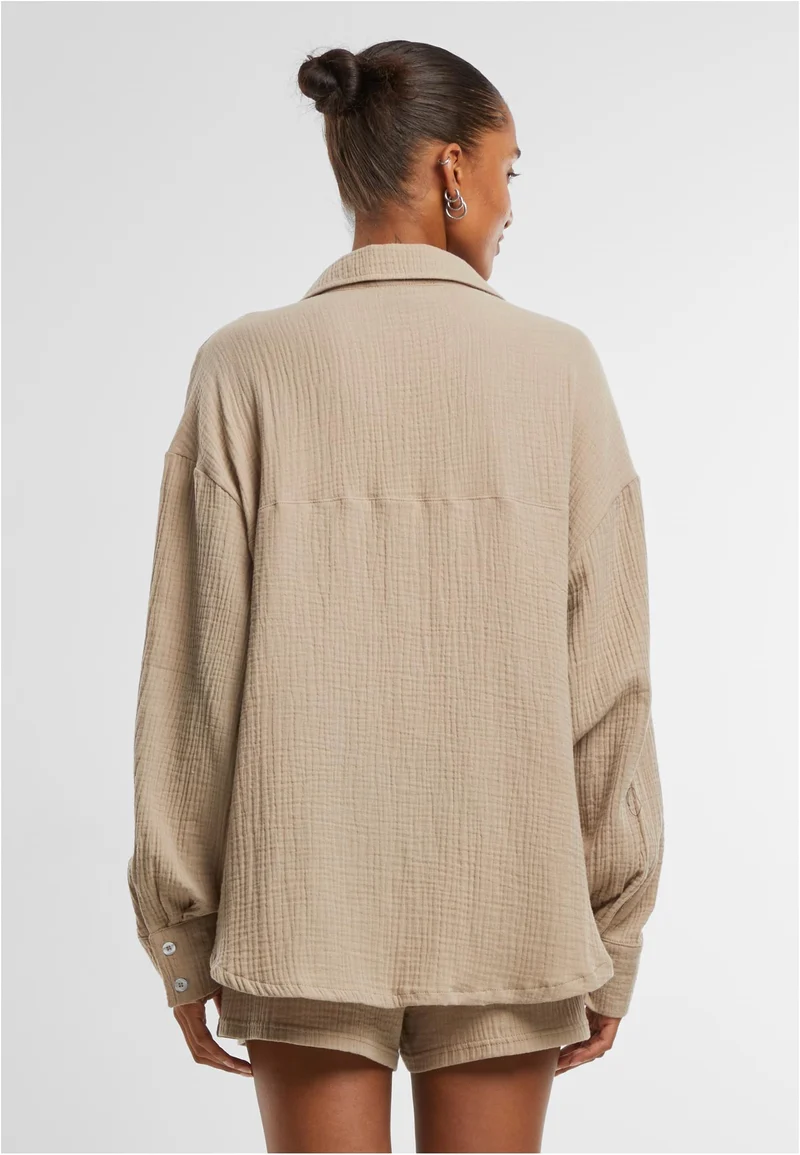UC Oversized Musselin Blouse
