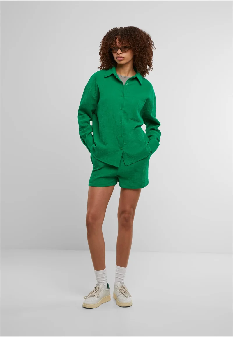 UC Oversized Musselin Blouse