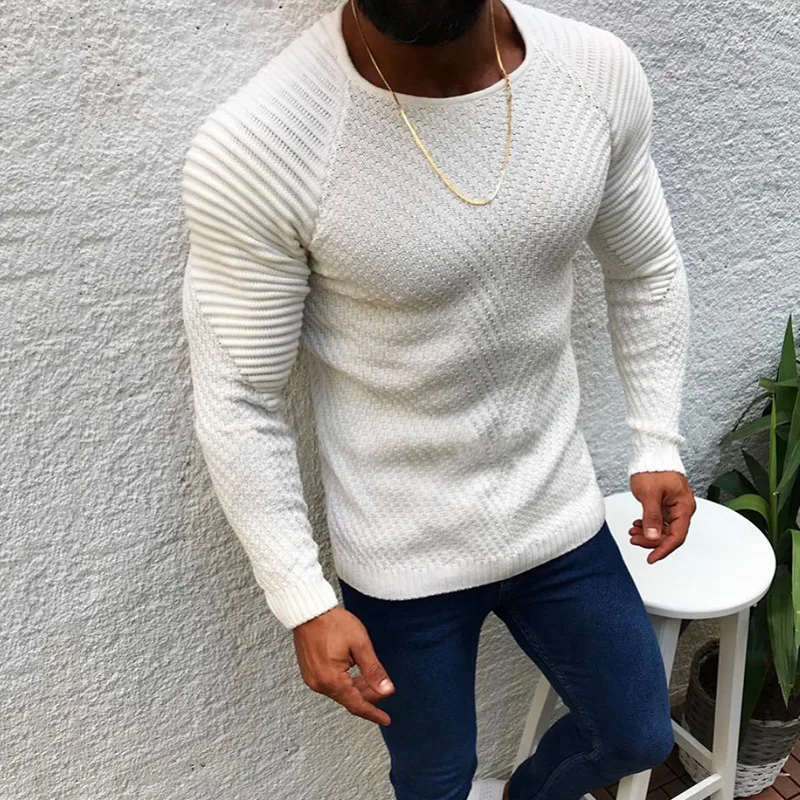 Herren Pullover Sweatshirt Pulli Zipper Sweater Shirt Langarmshirt Rollkragen