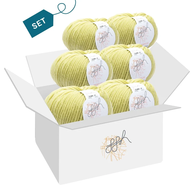 ggh Sportlife Box | Set mit 300g (6x50g) | 041 – Blasse Goldrute