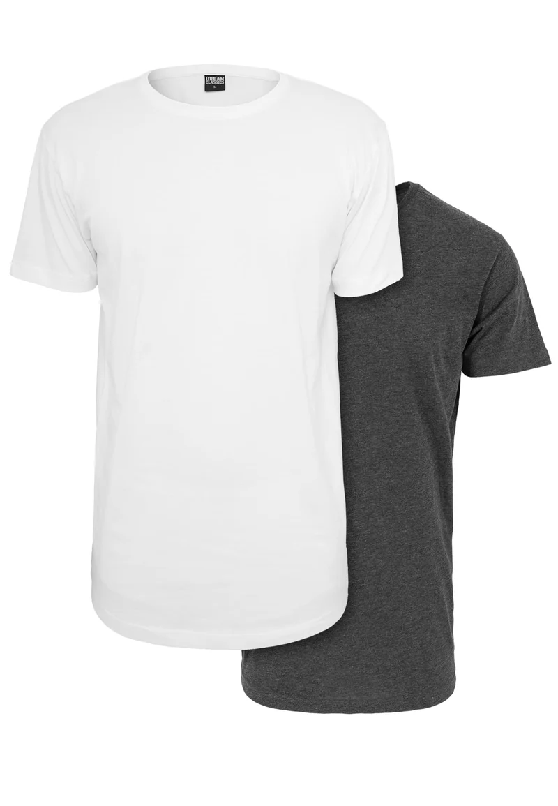 UC Pre-Pack Shaped Long Tee 2-Pack