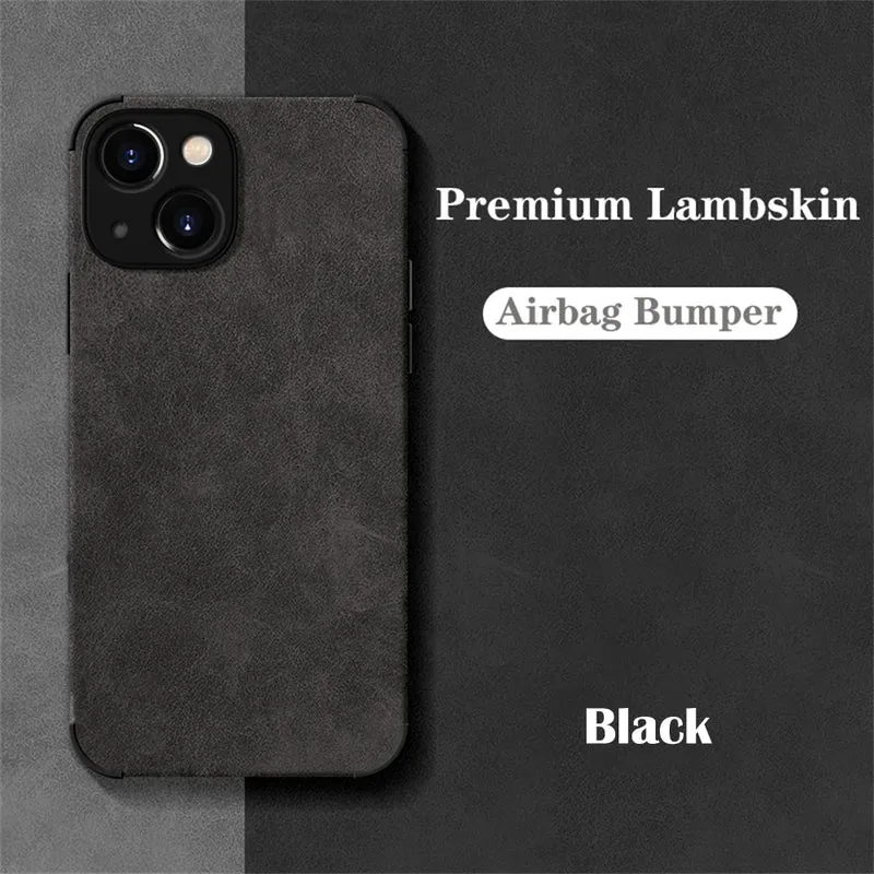 ECHT LEDER Handy Hülle IPhone 14 13 12 11 Pro Max Fashion Tasche Cove Schutzhülle