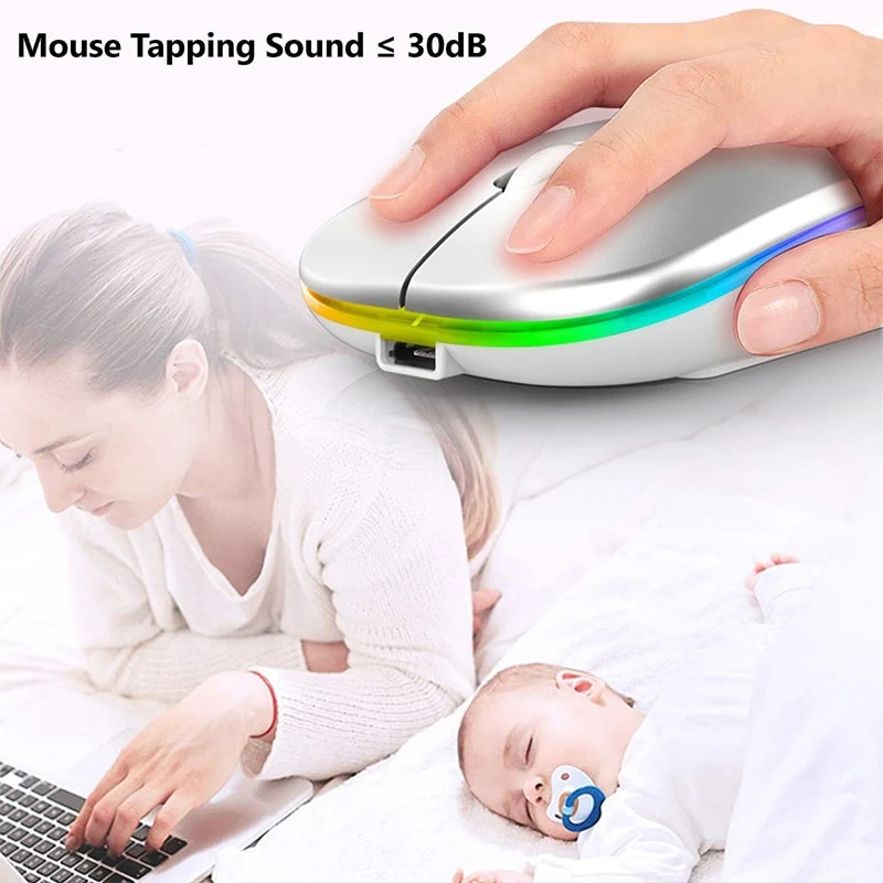 PC Maus Kabellos USB Wireless Mouse Computer Notebook Laptop Funkmaus (NEU)