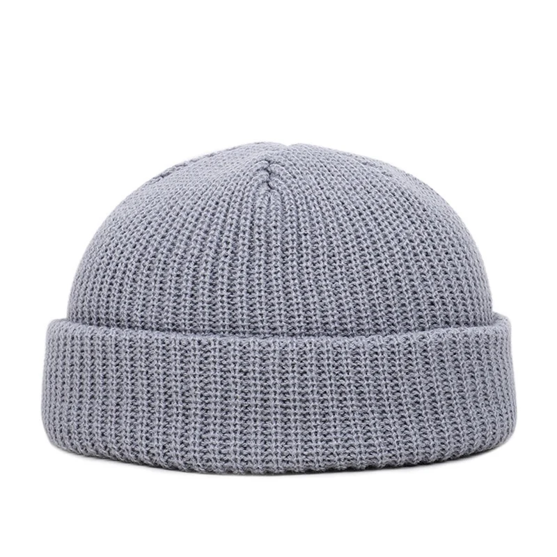 Warme Herren Wintermütze Woll Mütze Strickmütze Kappe Hut Unisex