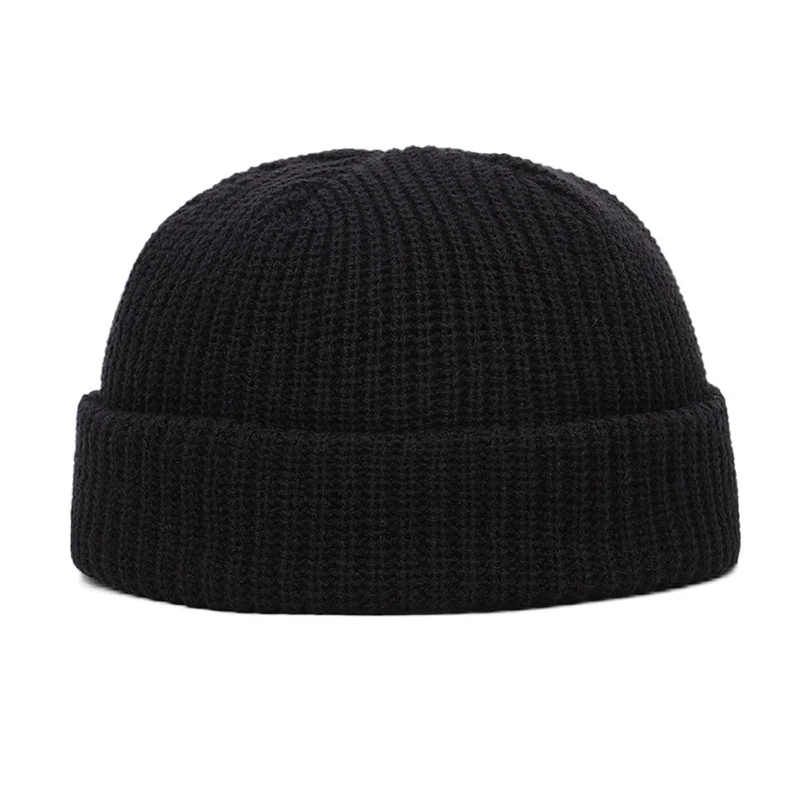 Warme Herren Wintermütze Woll Mütze Strickmütze Kappe Hut Unisex
