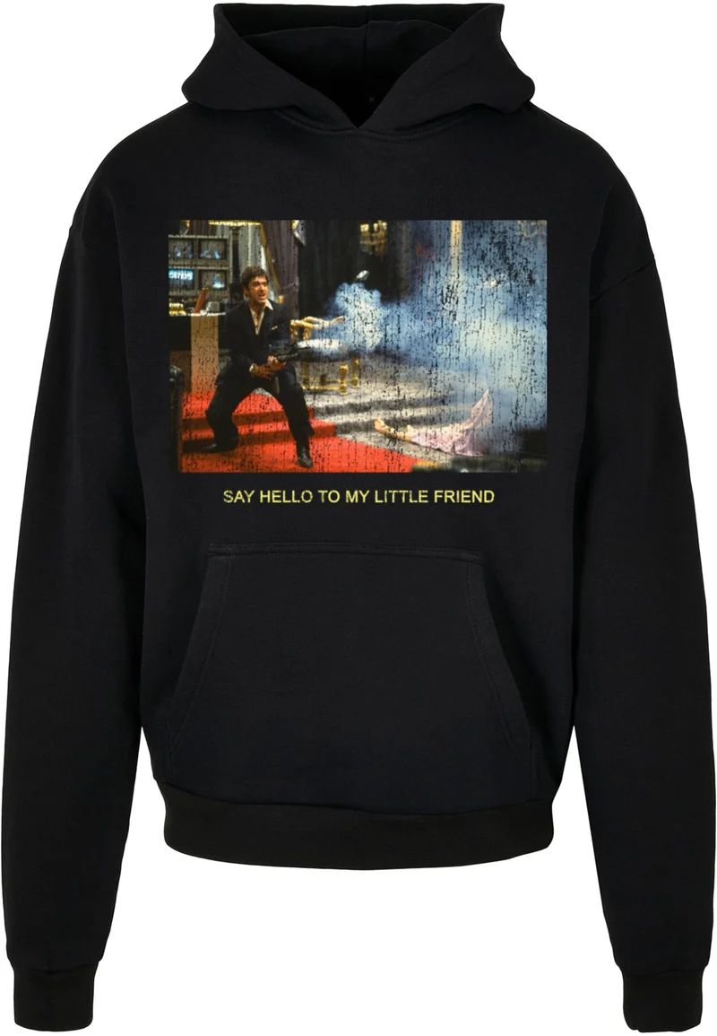MT Scarface Little Friend Ultraheavy Oversize Hoodie