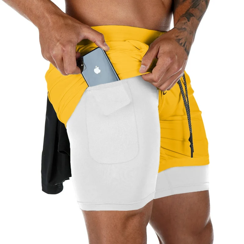 Shorts Bermudas Sporthose Kurze Kurzhose Jogging Unifarben Herren Fitness Gym