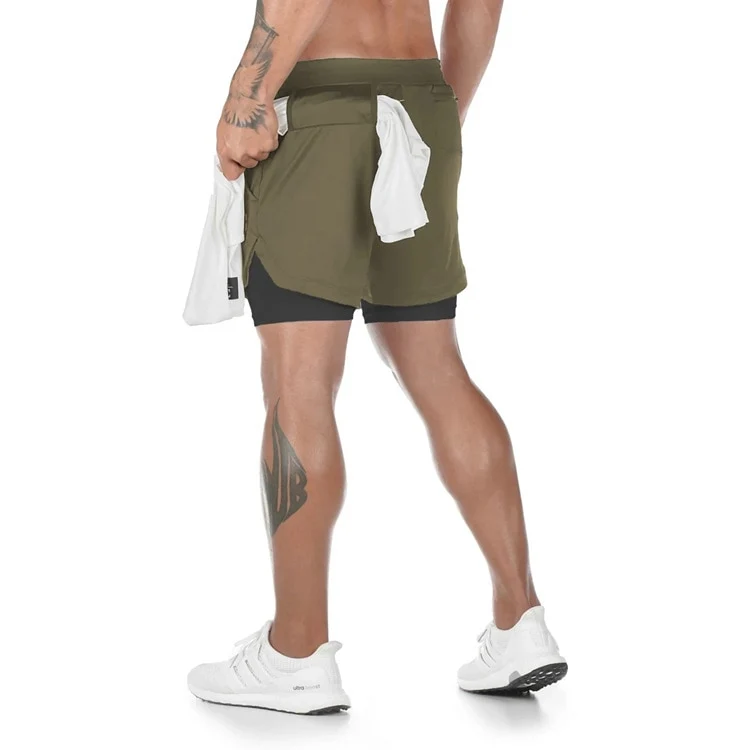 Shorts Bermudas Sporthose Kurze Kurzhose Jogging Unifarben Herren Fitness Gym