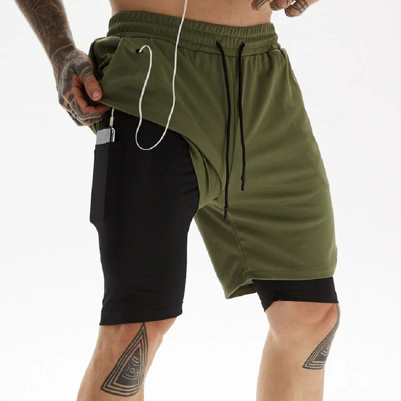 Shorts Bermudas Sporthose Kurze Kurzhose Jogging Unifarben Herren Fitness Gym