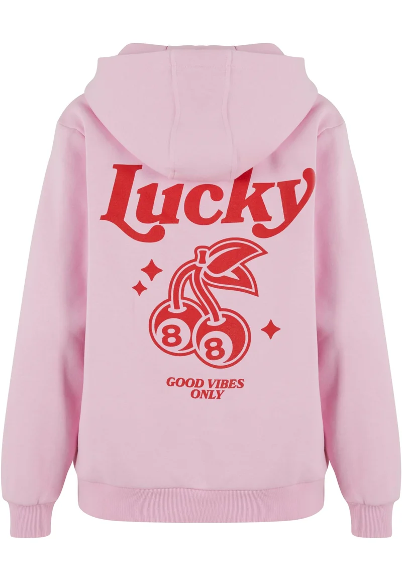 MT Lucky Cherry Ladies Fluffy Hoody