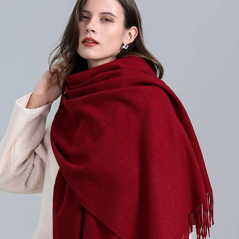 Fashion Damen Winterschal Viskose Stola Schlauchschal Halstuch Strickschal Loop NEU