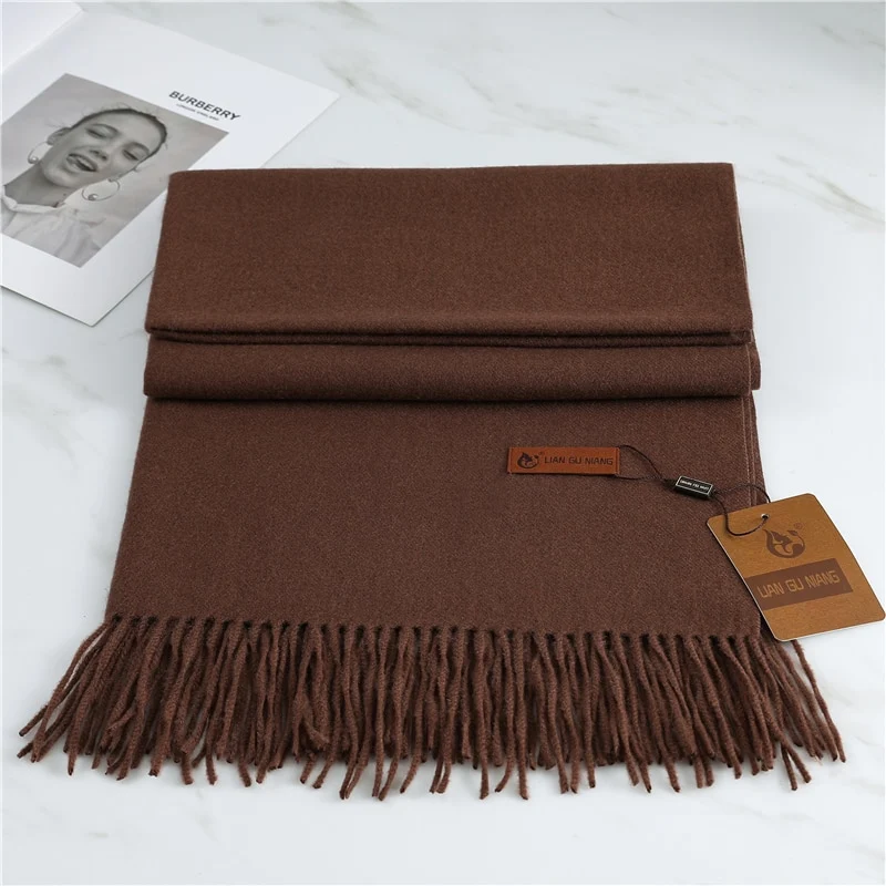 Fashion Damen Winterschal Viskose Stola Schlauchschal Halstuch Strickschal Loop NEU