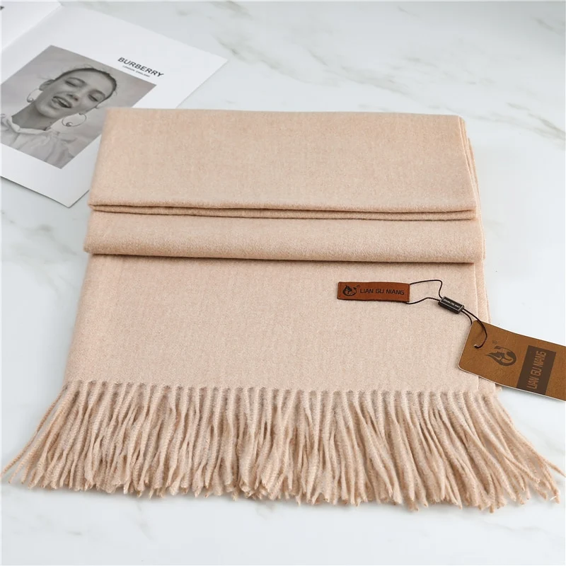 Fashion Damen Winterschal Viskose Stola Schlauchschal Halstuch Strickschal Loop NEU