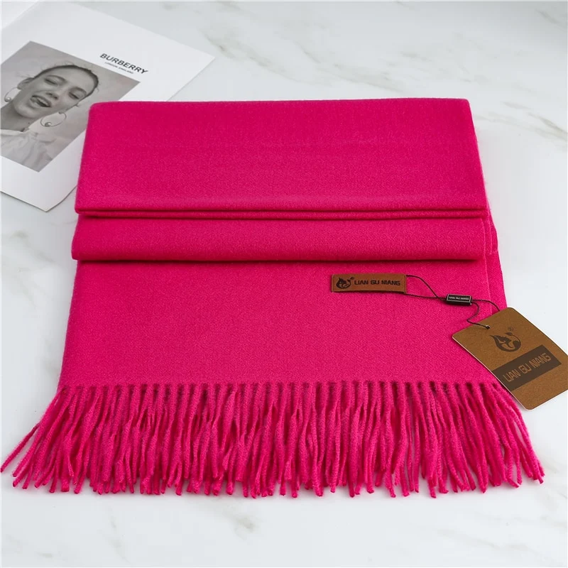 Fashion Damen Winterschal Viskose Stola Schlauchschal Halstuch Strickschal Loop NEU