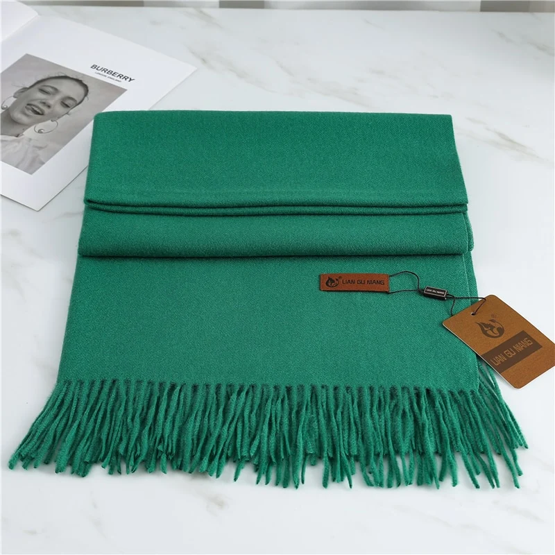 Fashion Damen Winterschal Viskose Stola Schlauchschal Halstuch Strickschal Loop NEU