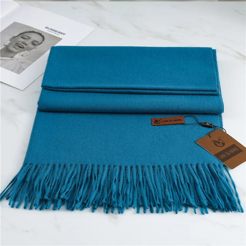 Fashion Damen Winterschal Viskose Stola Schlauchschal Halstuch Strickschal Loop NEU