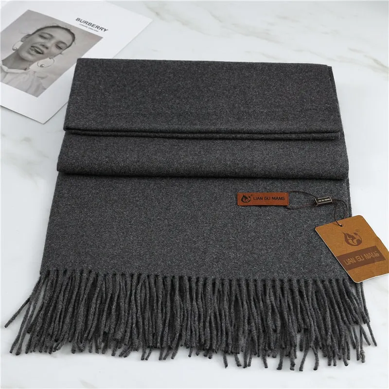 Fashion Damen Winterschal Viskose Stola Schlauchschal Halstuch Strickschal Loop NEU