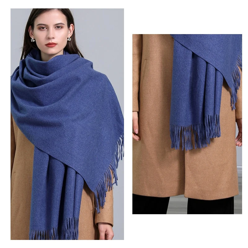 Fashion Damen Winterschal Viskose Stola Schlauchschal Halstuch Strickschal Loop NEU