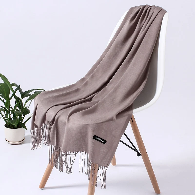 Fashion Damen Winterschal Viskose Stola Schlauchschal Halstuch Strickschal Loop NEU