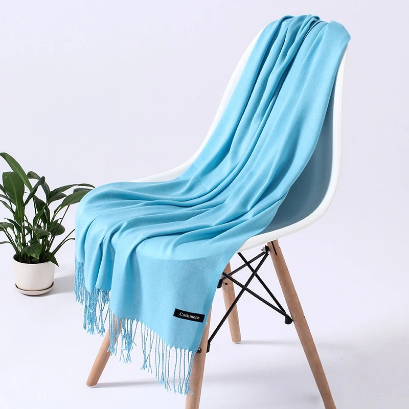 Fashion Damen Winterschal Viskose Stola Schlauchschal Halstuch Strickschal Loop NEU