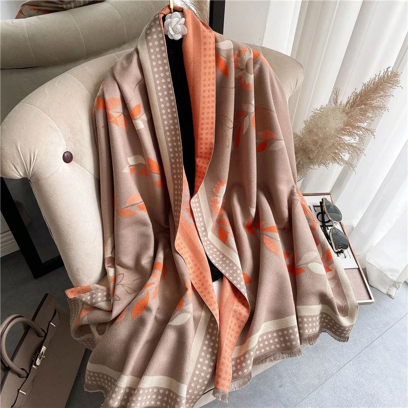 Fashion Damen Winterschal Viskose Stola Schlauchschal Halstuch Strickschal Loop NEU