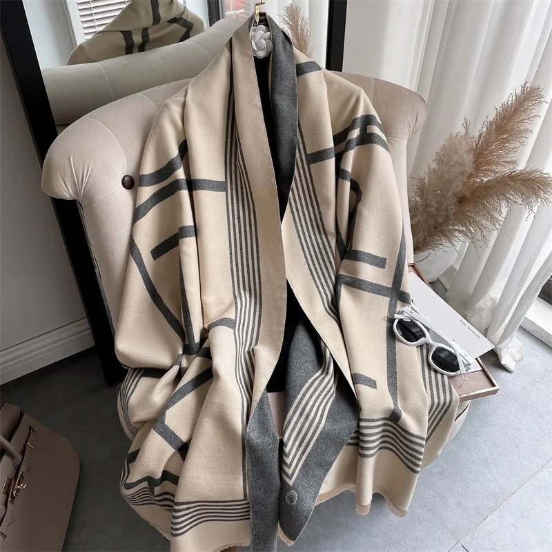 Fashion Damen Winterschal Viskose Stola Schlauchschal Halstuch Strickschal Loop NEU