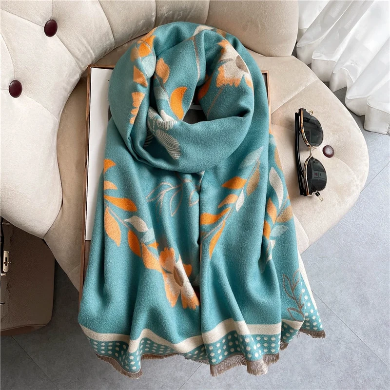 Fashion Damen Winterschal Viskose Stola Schlauchschal Halstuch Strickschal Loop NEU