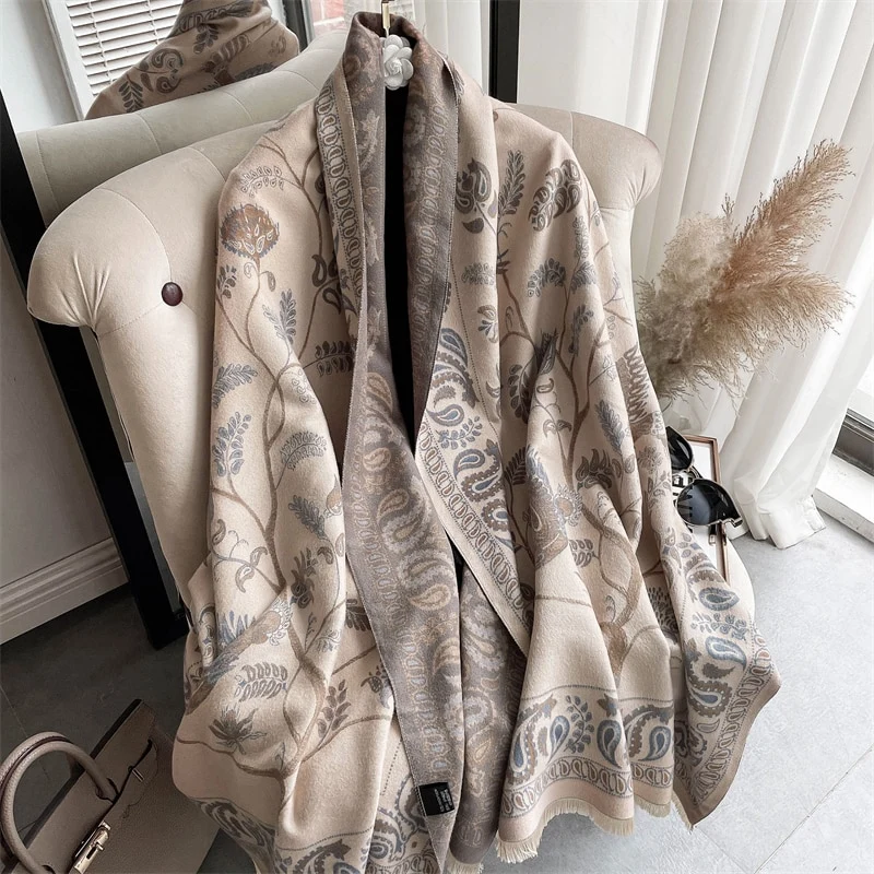 Fashion Damen Winterschal Viskose Stola Schlauchschal Halstuch Strickschal Loop NEU