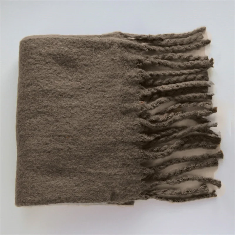 XXL Damen Winterschal Viskose Stola Schlauchschal Halstuch Strickschal Loop NEU
