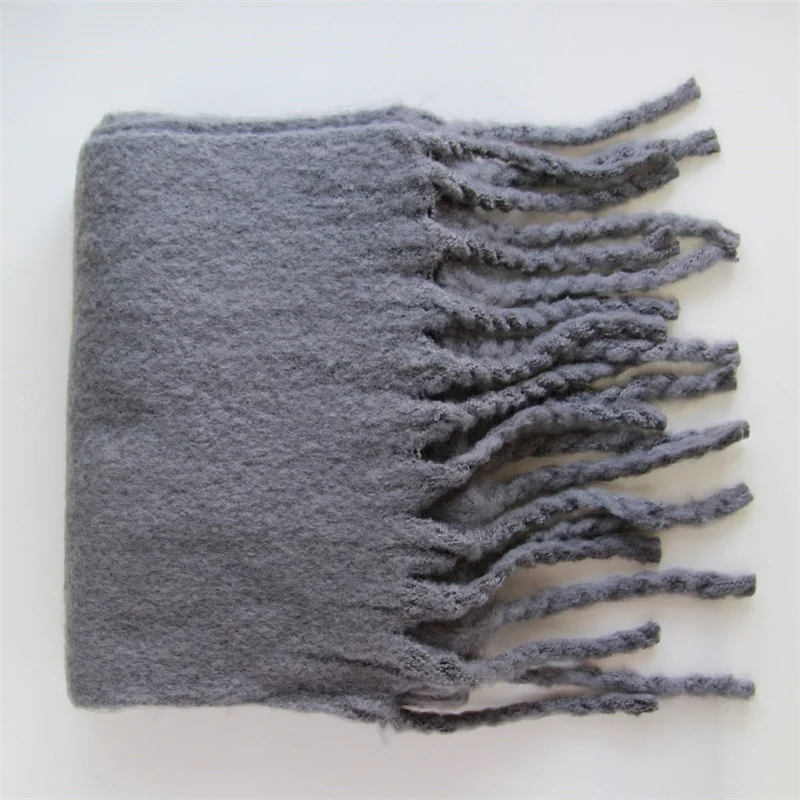 XXL Damen Winterschal Viskose Stola Schlauchschal Halstuch Strickschal Loop NEU