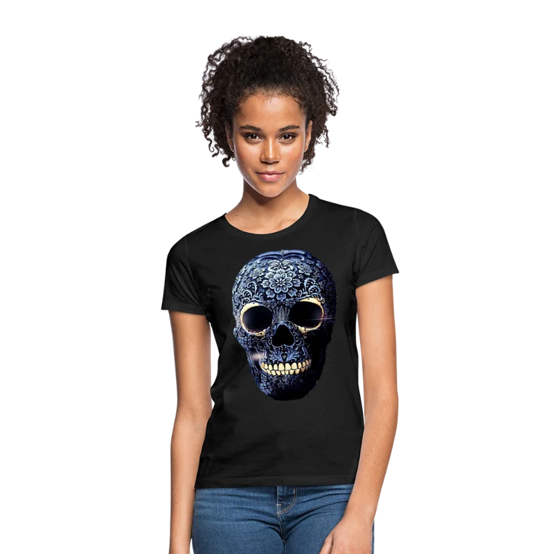 T-Shirt Damen Oberteil Frauen kurzarm Tshirt Baumwolle Rundhals Top Streetwear
