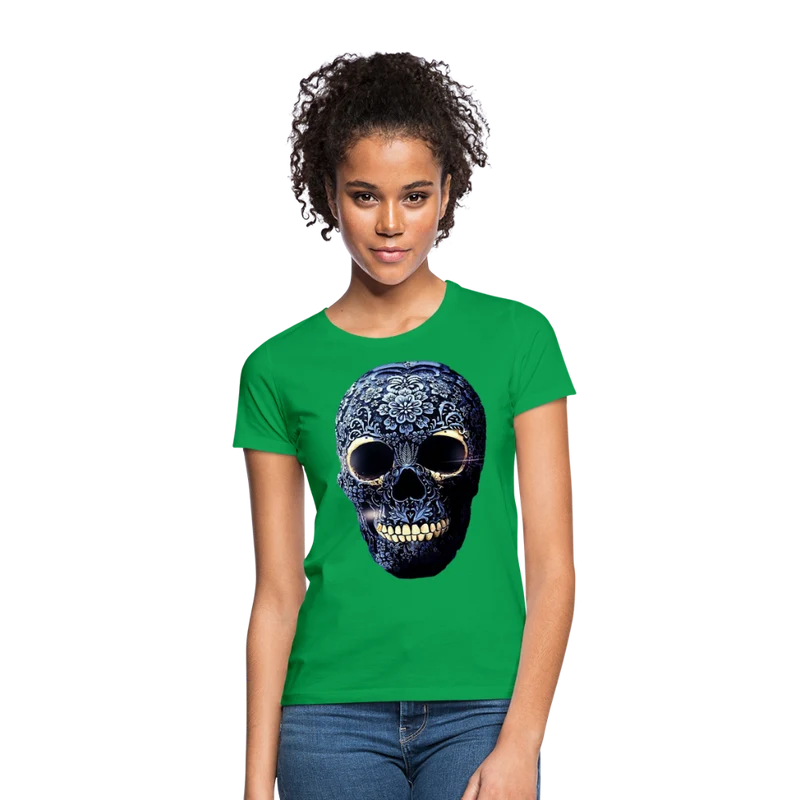 T-Shirt Damen Oberteil Frauen kurzarm Tshirt Baumwolle Rundhals Top Streetwear