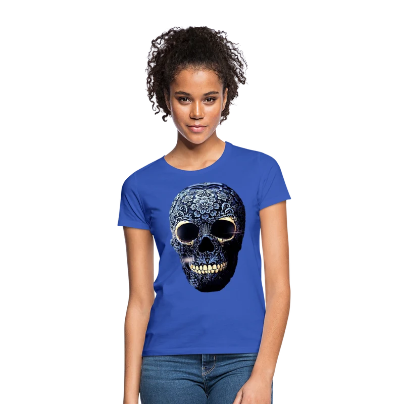 T-Shirt Damen Oberteil Frauen kurzarm Tshirt Baumwolle Rundhals Top Streetwear