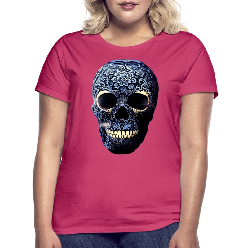T-Shirt Damen Oberteil Frauen kurzarm Tshirt Baumwolle Rundhals Top Streetwear