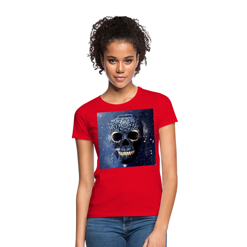 T-Shirt Damen Oberteil Frauen kurzarm Tshirt Baumwolle Rundhals Top Streetwear