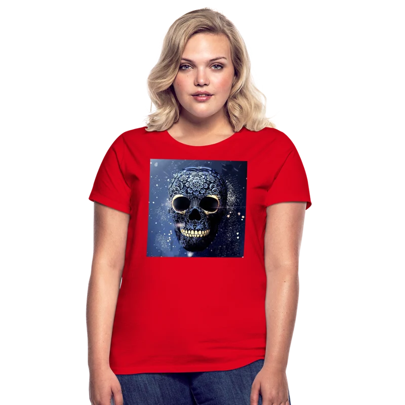 T-Shirt Damen Oberteil Frauen kurzarm Tshirt Baumwolle Rundhals Top Streetwear