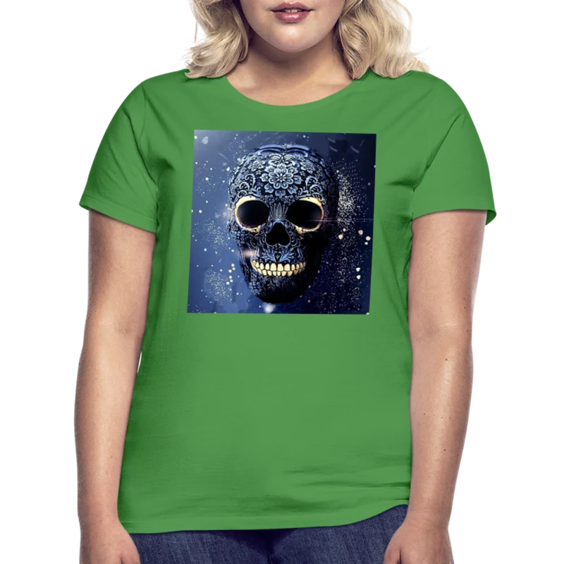 T-Shirt Damen Oberteil Frauen kurzarm Tshirt Baumwolle Rundhals Top Streetwear