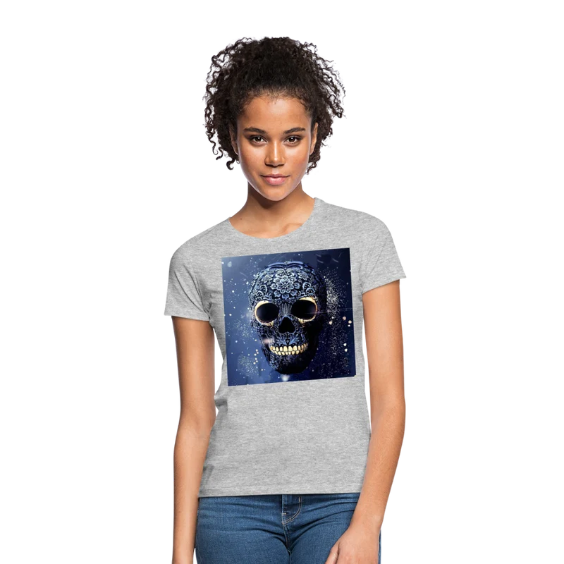 T-Shirt Damen Oberteil Frauen kurzarm Tshirt Baumwolle Rundhals Top Streetwear