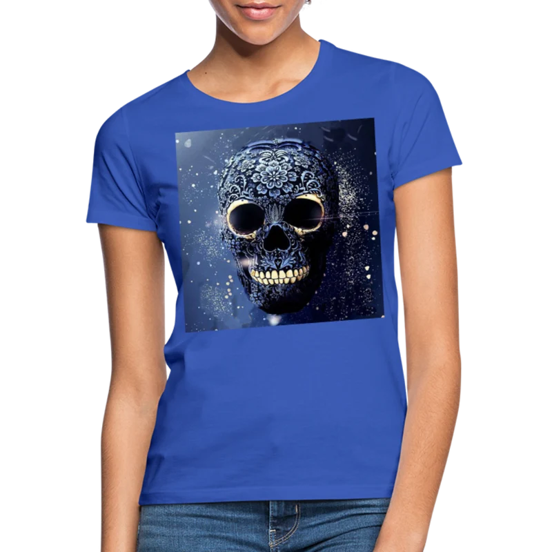 T-Shirt Damen Oberteil Frauen kurzarm Tshirt Baumwolle Rundhals Top Streetwear